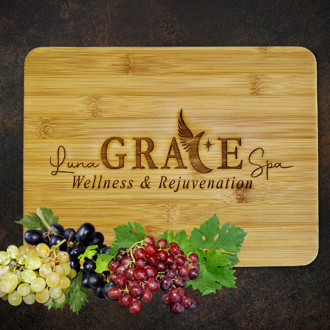 Custom Logo Engraved Bamboo Cutting Board